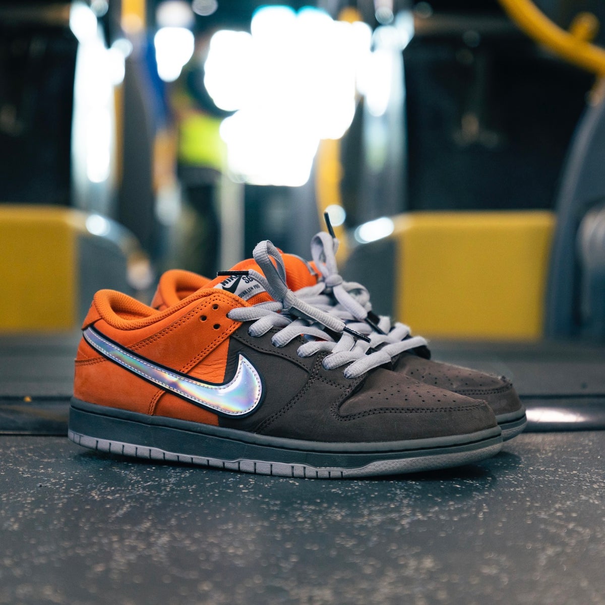 nike sb dunk orange