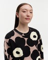 Marimekko Leiot Relaxed Unikko, black / beige / yellow