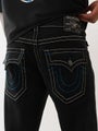True Religion Billy Big T Flap, black rinse / blue