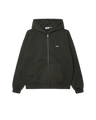Obey Lowercase Pigment Zip Hood, pigment pirate black.