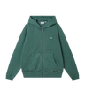 Obey Lowercase Pigment Zip Hood, pine needle