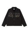 Obey Vesta Shirt Jacket, black