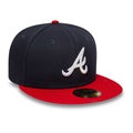 New Era Atlanta Braves On-Field 59FIFTY, navy / red