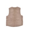 Pop Harold Reversible Vest, white pepper