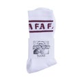 Fucking Awesome Children Of A Lesser God Socks, white / maroon