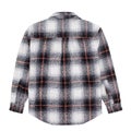 Fucking Awesome Heavy Oversized Flannel, black / orange