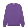 Fucking Awesome Stamp Embossed Crew, purple