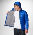 Columbia Arctic Crest Down Hooded Jacket, mountain blue