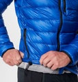 Columbia Arctic Crest Down Hooded Jacket, mountain blue