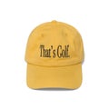 Metalwood That`s Gold Dad Hat, yellow