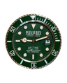 Pleasures Anytime Wall Clock, green