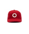 Pop O Sixpanel Hat, haute red / white