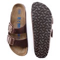 Birkenstock Arizona Oiled Leather SFB Regural Fit, habana