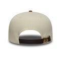 New Era Los Angeles Dodgers Suede Visor A-frame Cap, light beige / brown