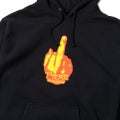 There Up Yours Hoodie, black