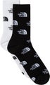 The North Face Everyday Crew Logo 2 Pack Socks.