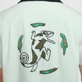 Nike SB Agnostic Olympic Kit Bowler Shirt, barely green / black