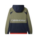 Cash Only Athetic Anorak Jacket, army / navy