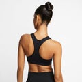 Nike WMNS Dri-Fit Non-Padded Swoosh Top, black / white