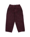 Poetic Balloon Pant, red acid denim wash