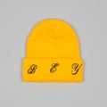Beyond All Caps beanie, yellow