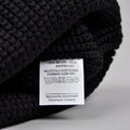 Beyond LOW Pattern Merino beanie, black