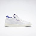 Reebok Club C Mid II Vintage, cloud white / chalk / bold purple