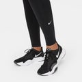 Nike WMNS Dri-Fit One Mid-Rise Leggings, black / white