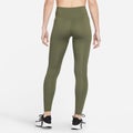 Nike WMNS Dri-Fit One Mid-Rise Leggings, medium olive / white
