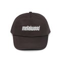 Metalwood Metal Logo 5-panel, brown