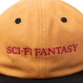 Sci-Fi Fantasy Flat Logo hat, brown / black