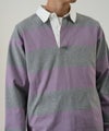 Gramicci Langdon Rugby Shirt, heathert / purple