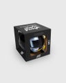 Pleasures X Daft Punk Helmets Soccer Ball, black