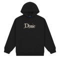 Dime Classic Stone Logo Hoodie, black