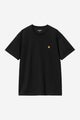 Carhartt Chase tee, black / gold