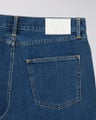 Edwin Cosmos Pant, blue mid marble wash
