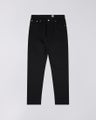 Edwin Regular Tapered Kaihara Pant, black rinsed
