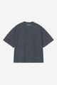 Carhartt Benton Tee, carbon garment dyed