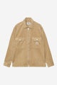 Carhartt Reynold Shirt Jac, leather rinsed.