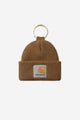 Carhartt Mini Watch Hat Keychain, hamilton brown