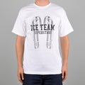 Ice Team Superstar Tee, white