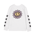 Makia Flower Long Sleeve KIDS, white
