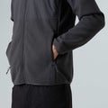 The North Face Glacier Heavyweight Full-Zip Fleece, asphalt grey