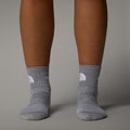 The North Face Multi Sport Quarter Socks 3-pack, black / grey / white
