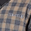 Pleasures Bowery Plaid Liner Jacket, black