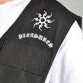 Pleasures Strike Vest, black