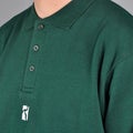 Poetic Collective Heavy Polo Sweat, green