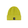 Polar Double Fold Merino Beanie, lime