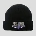 Pass~Port Lily Of The Valley beanie, black