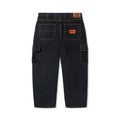 Butter Santosuosso Cargo Denim Jeans, washed black
